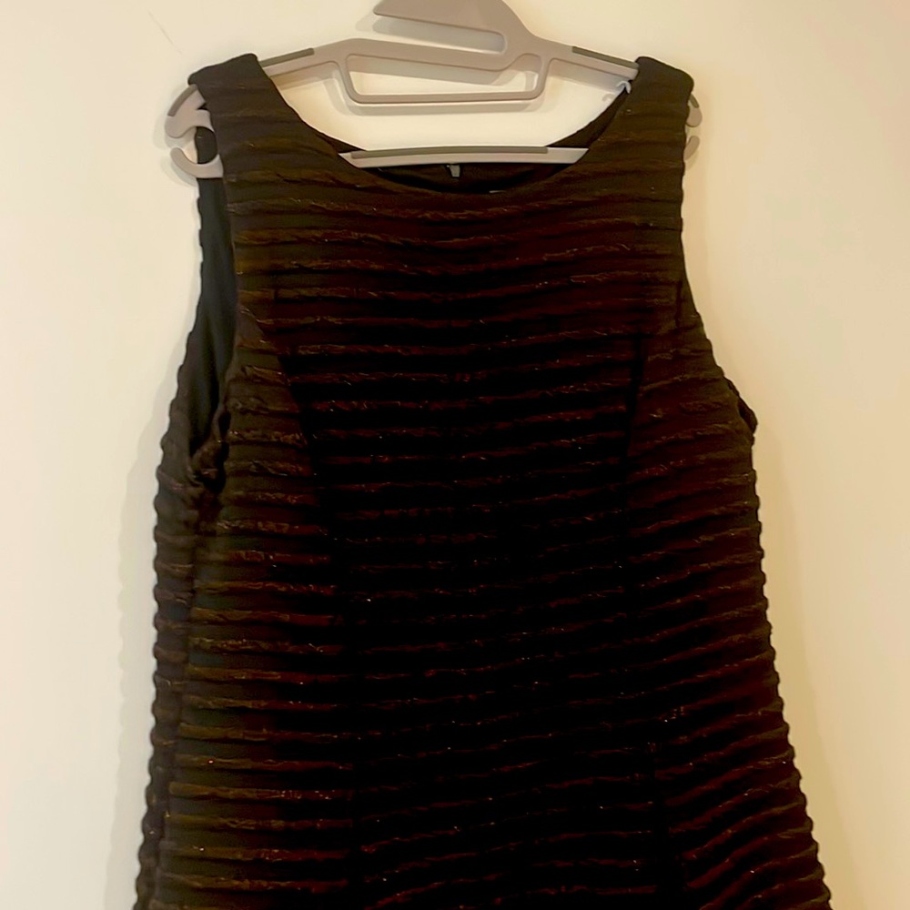 Metallic Black dress